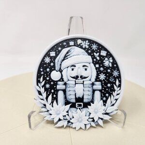 Nutcracker Christmas Tree Ornament Holiday Decoration 3"